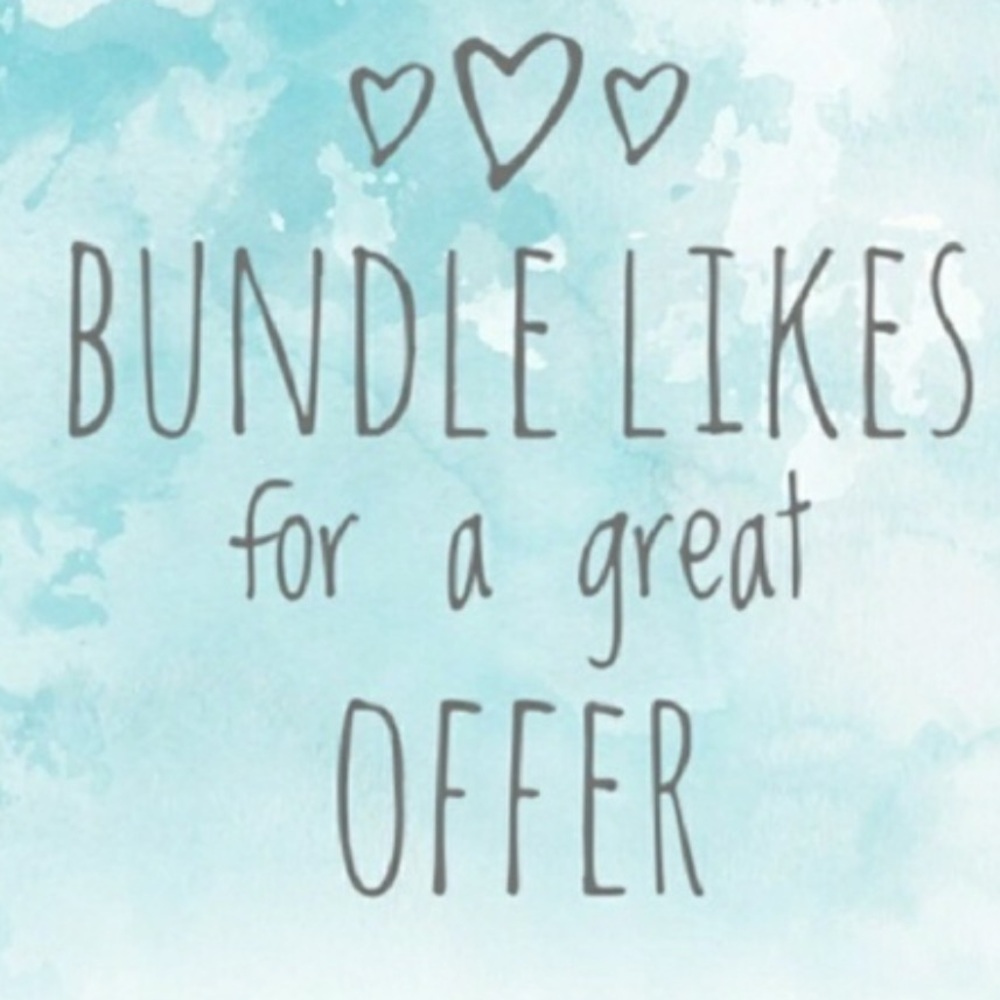 Bundle your likes for a great price!